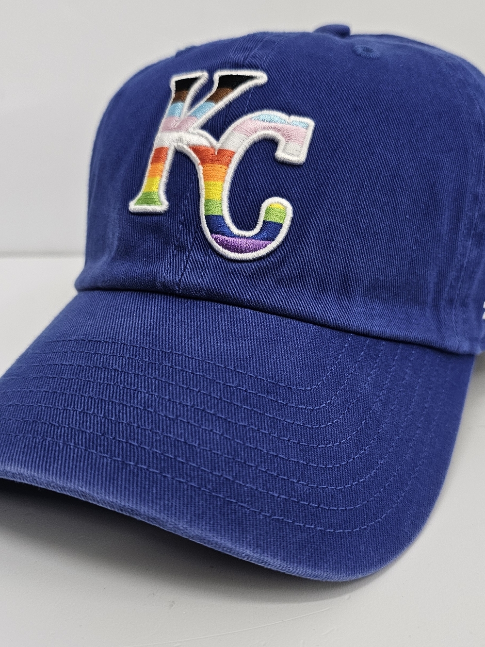 Kansas City Royals Pride '47 Clean Up Adjustable Hat, Unstructured Dad Hat